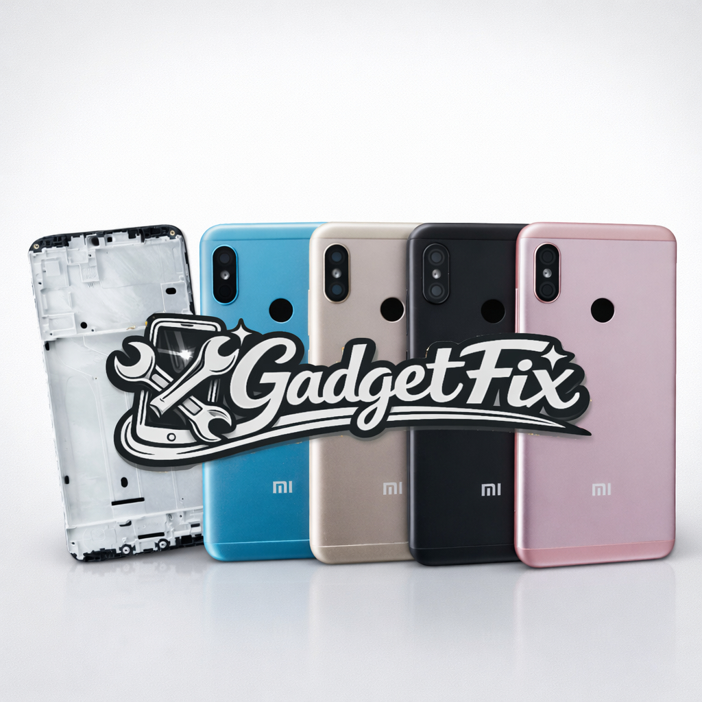 Casing Housing Fullset HP Xiaomi Mi A2 Lite Backdoor + Frame LCD Bekdor Kesing Full Set