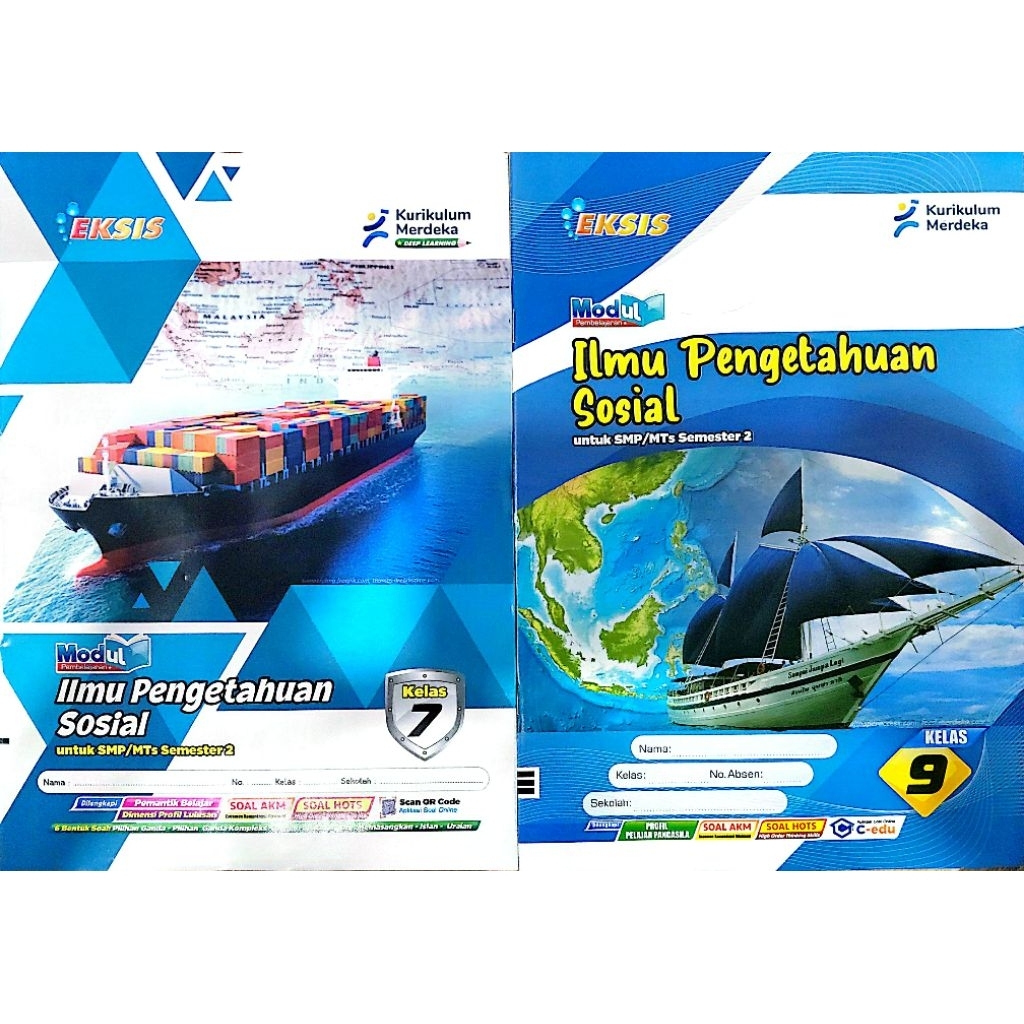 LKS SMP MTS IPS EKSIS KELAS 7 8 9 KURIKULUM MERDEKA SEMESTER 2