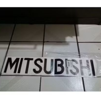 stiker bak l300 belakang  stiker mitsubishi l300 original