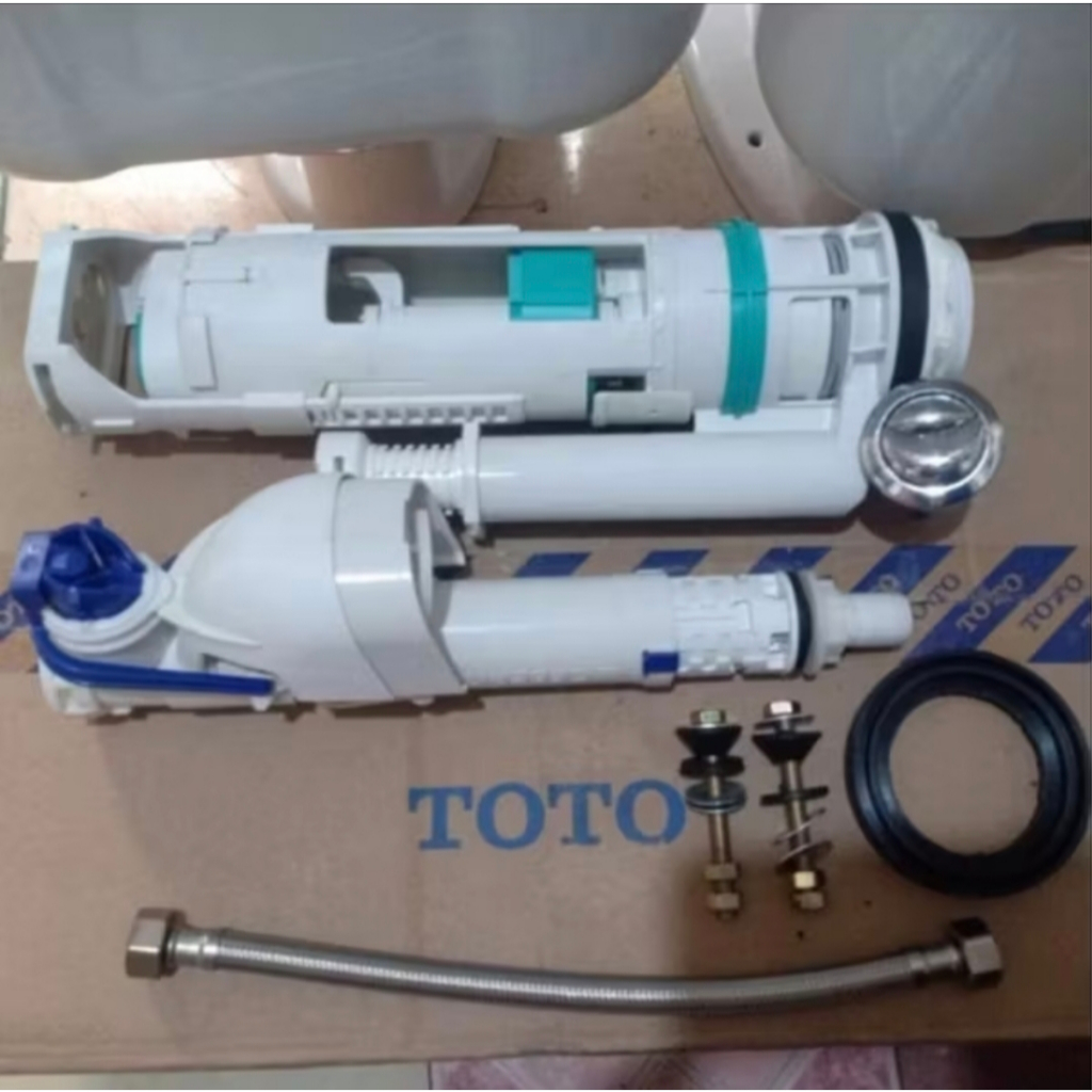 SPAREPART TABUNG KLOSET DUDUK TOTO | TOMBOL DUAL FLUSH | PERLENGKAPAN KLOSET