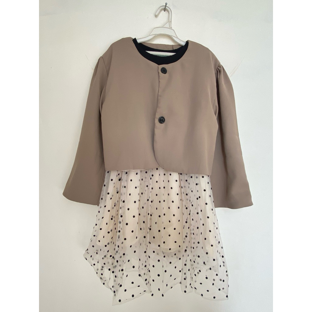 Dress Tule Polkadot (Preloved)