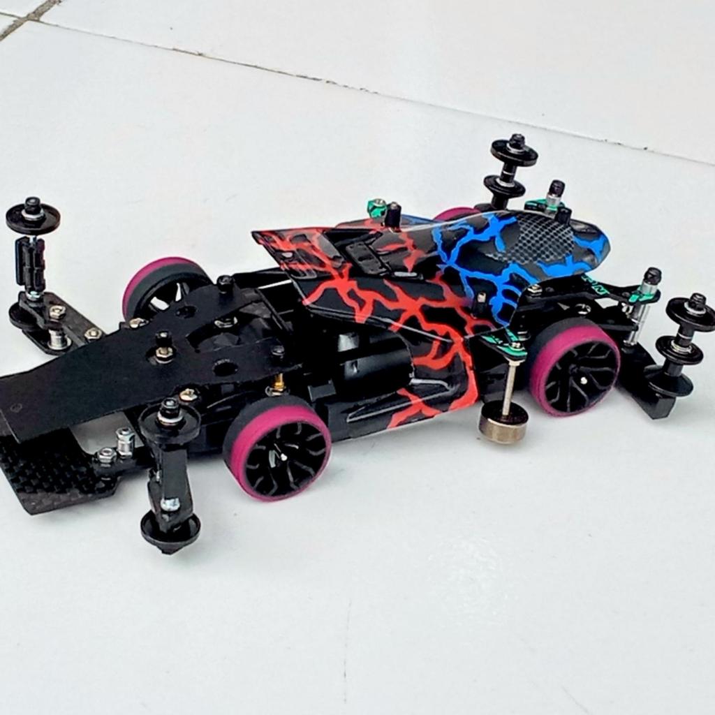 Tamiya sto 50 ms suspensi / Tamiya sto RTR / Tamiya sto japan style - HITAM HIJAU