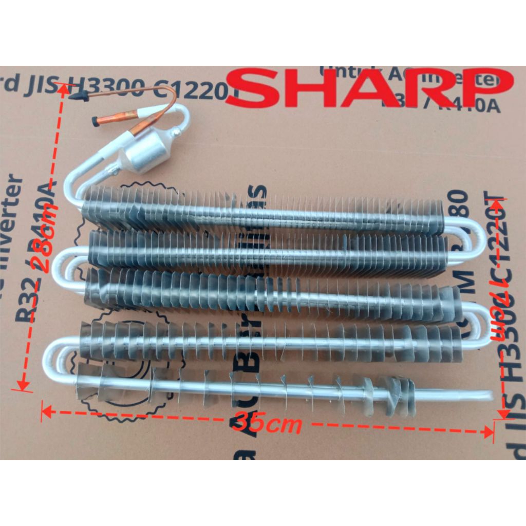 evaporator kulkas sharp SJ-235MF original
