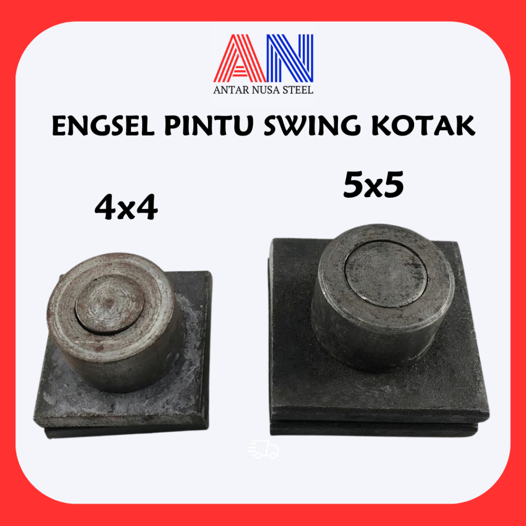 ENGSEL PINTU SWING KOTAK 4x4, 5x5 | Engsel Besi Engsel Kotak Engsel Pipa Hollow