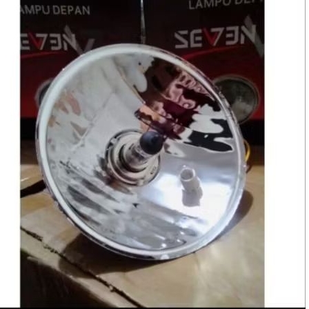 Reflektor dalaman jute ukuran 5,75 inch bohlamp  h4