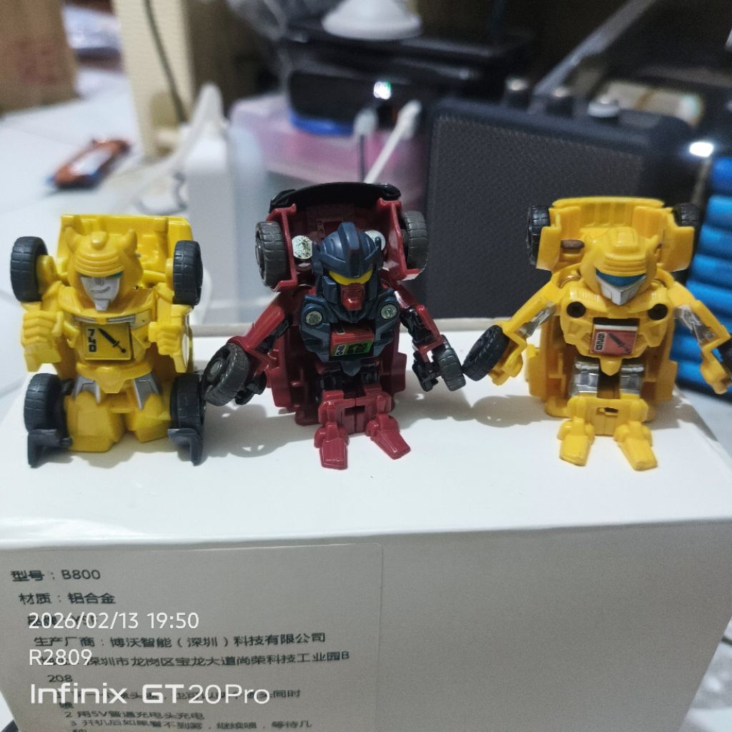 Transformers Mini Set 3 original