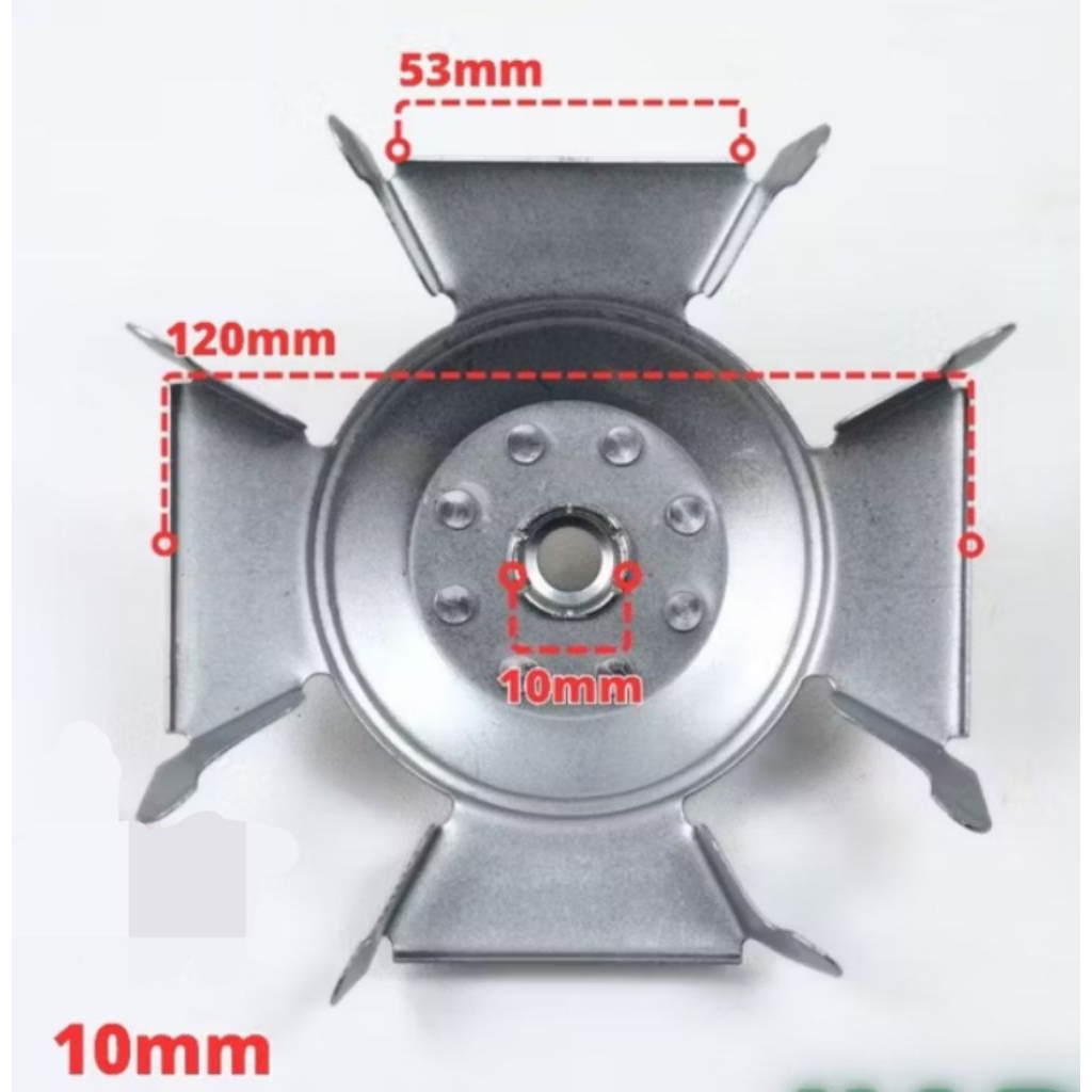 PULLY MOTOR DINAMO AS 10MM & 12MM