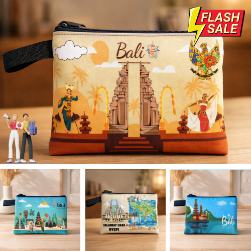 ( Murah ) Souvenir Pouch Wanita | Dompet Koin Hampers Sovenir Oleh Oleh Bali