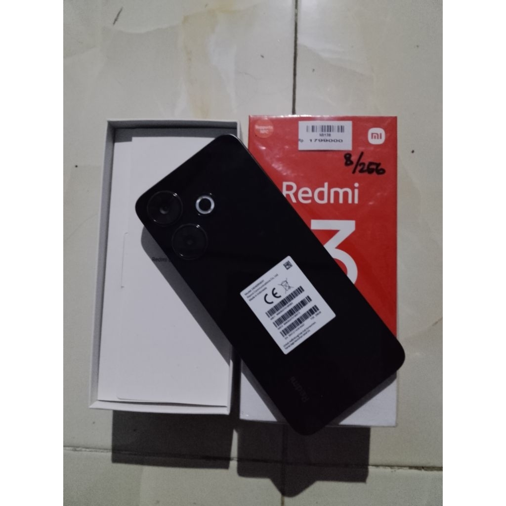 hp redmi 13 ram8/256 bekas