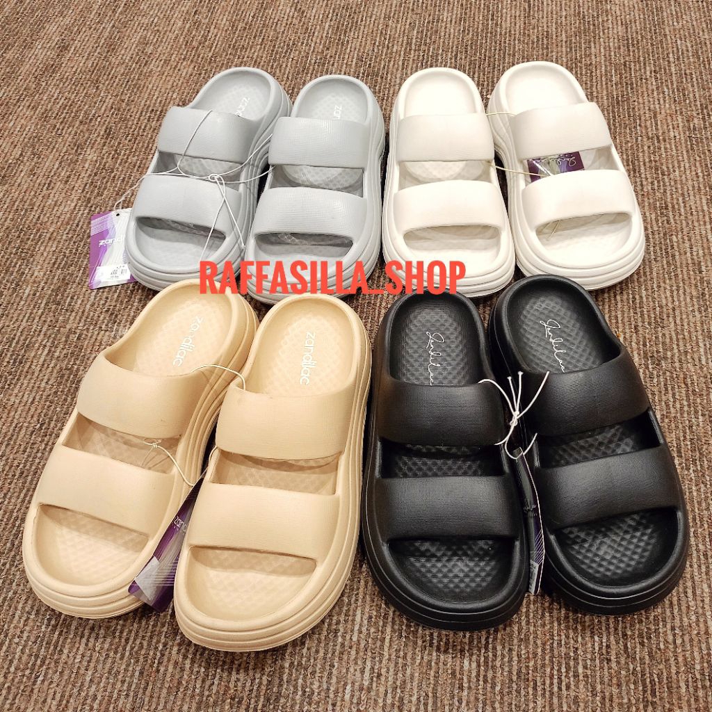 Sandal Zandilac Wanita Tebal Empuk Sandal Premium Phylon Cewek