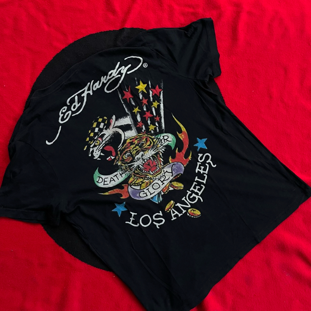 Ed Hardy Tshirt black