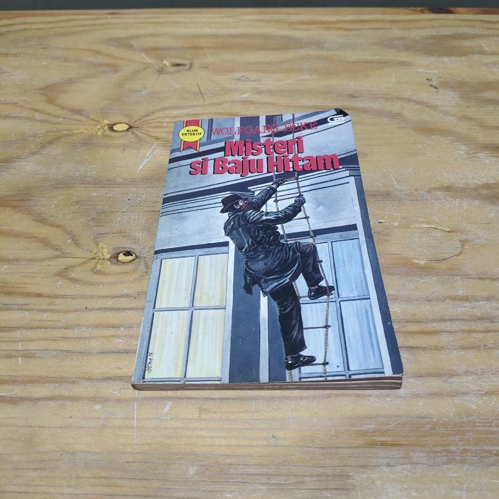 Novel Klub Detektif Misteri si Baju Hitam