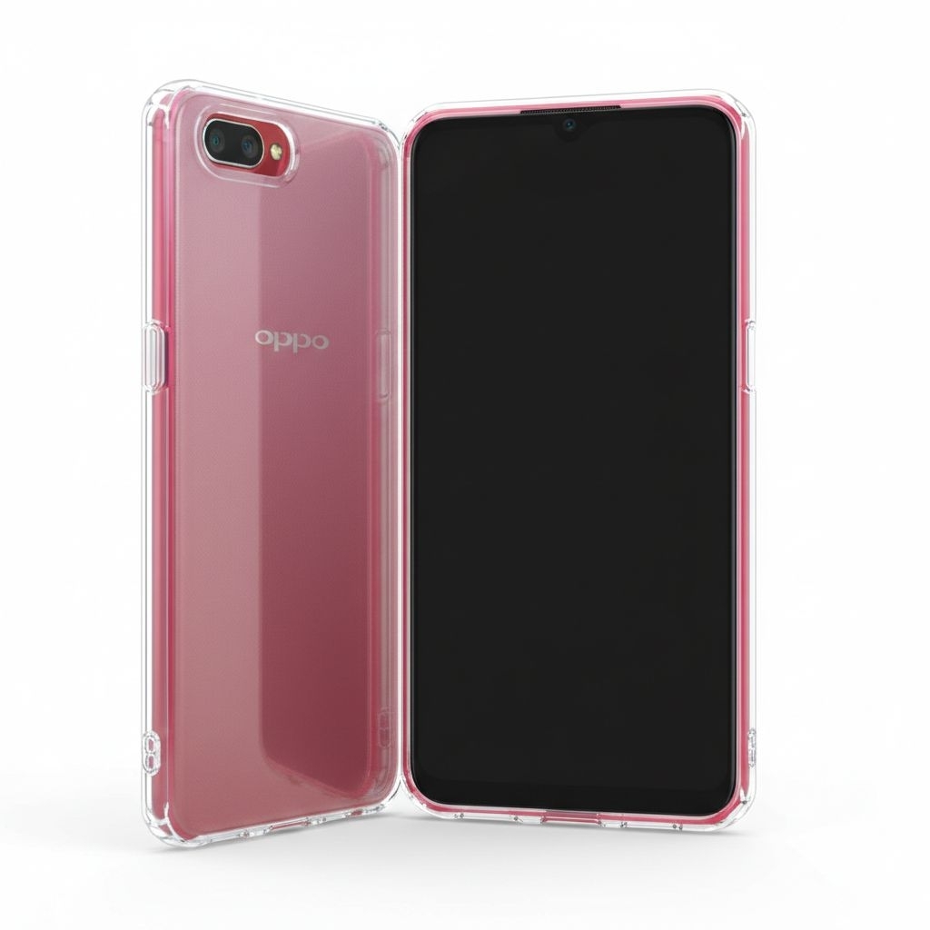 Softcase Silikon Clear Case Bening Transparan OPPO A3S