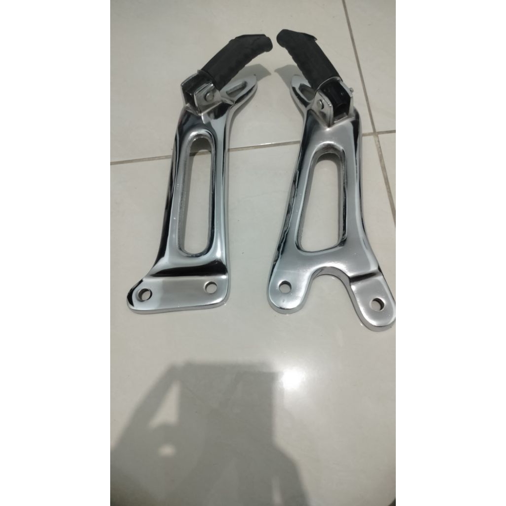 Postep Bostep RX King Chrome Step Dudukan Belakang RX King chrome, Foostep RX King Chrome Power RX K