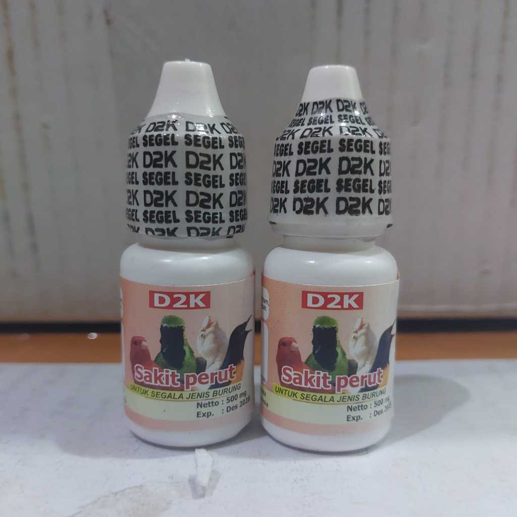 OBAT BURUNG SAKIT PERUT D2K Atasi MENCRET Kolera GANGGUAN PENCERNAAN LESU