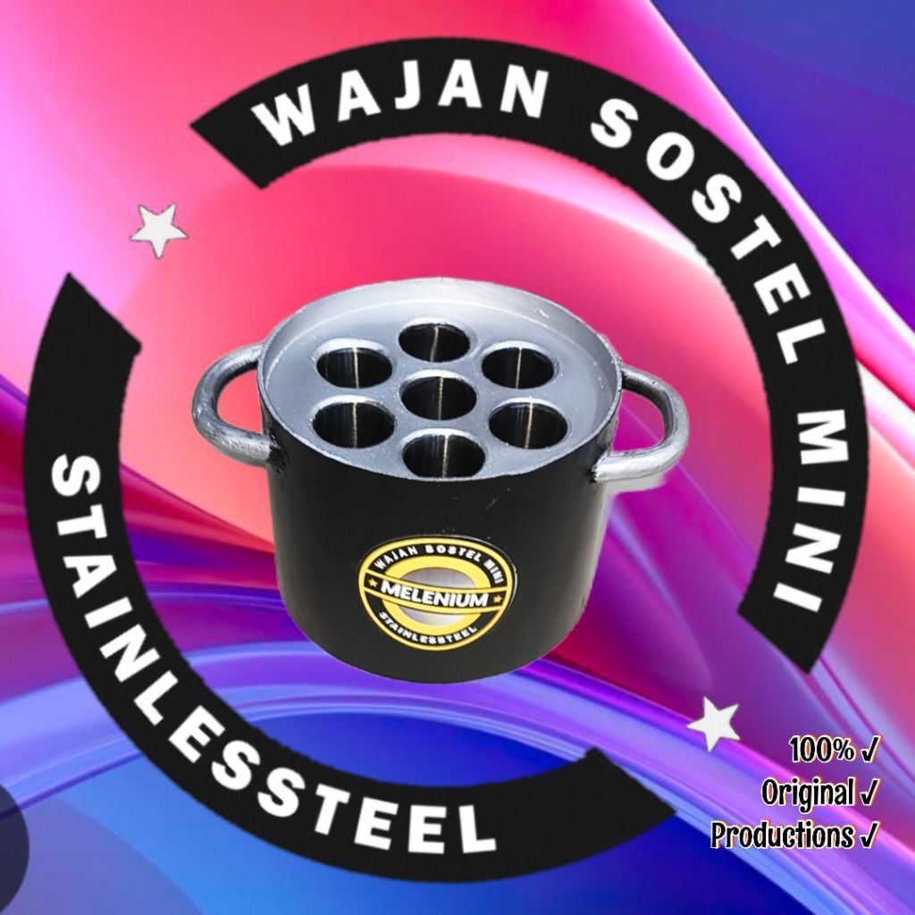 WAJAN SOSTEL MINI MELENIUM LUBANG 7