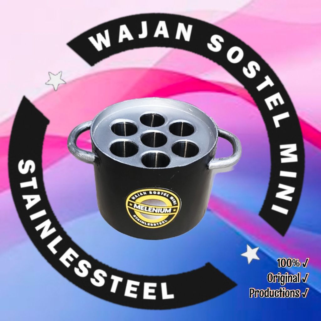 WAJAN SOSTEL MINI MELENIUM 7 LUBANG