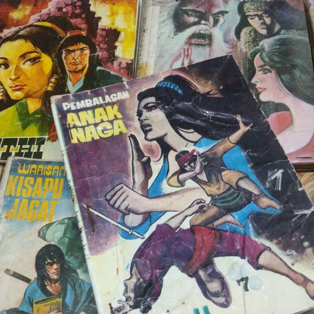 Paket Komik Silat Indonesia Jadul (apa adanya)