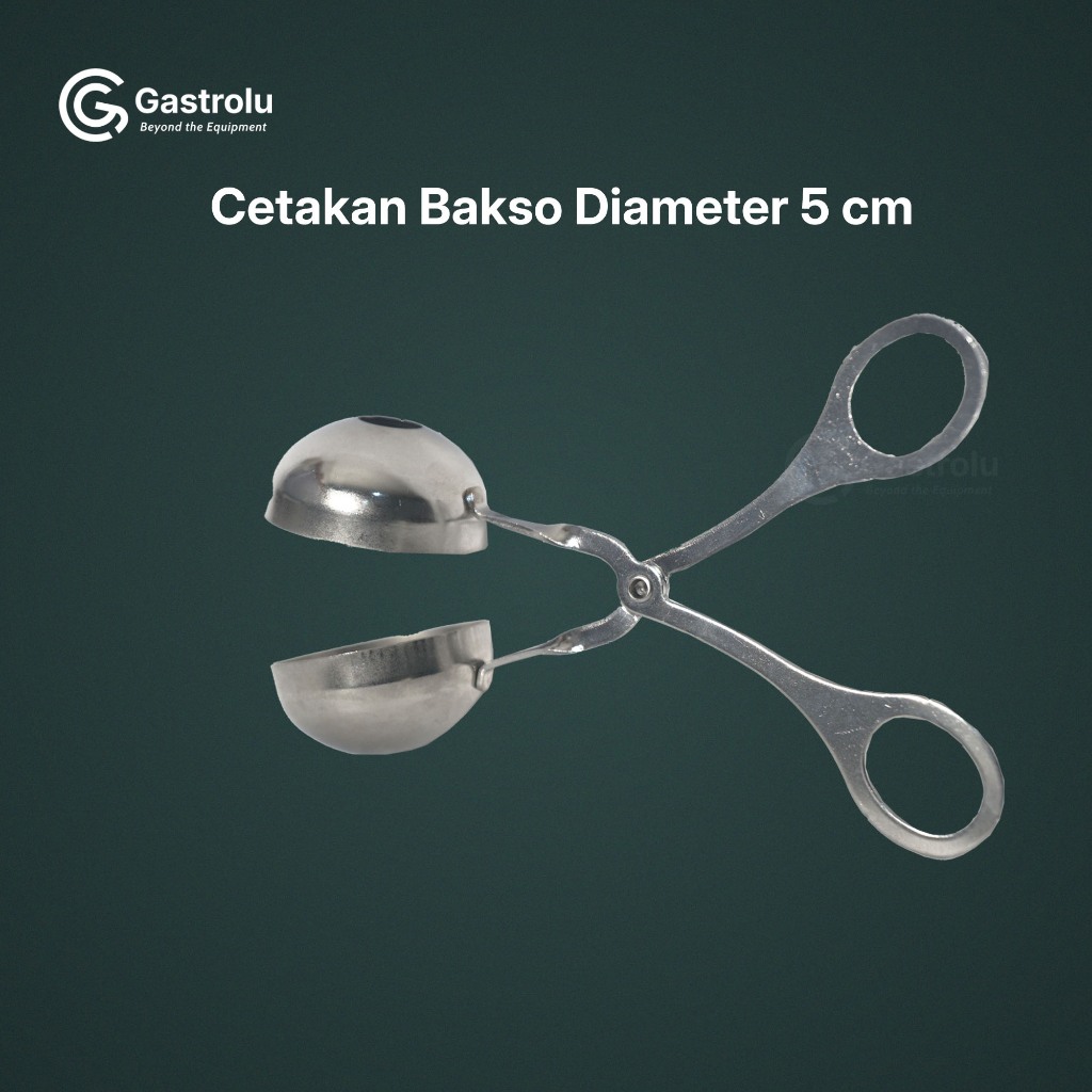 Alat Cetak Bakso Stainless – Pembuat Bakso Manual Diameter 5Cm