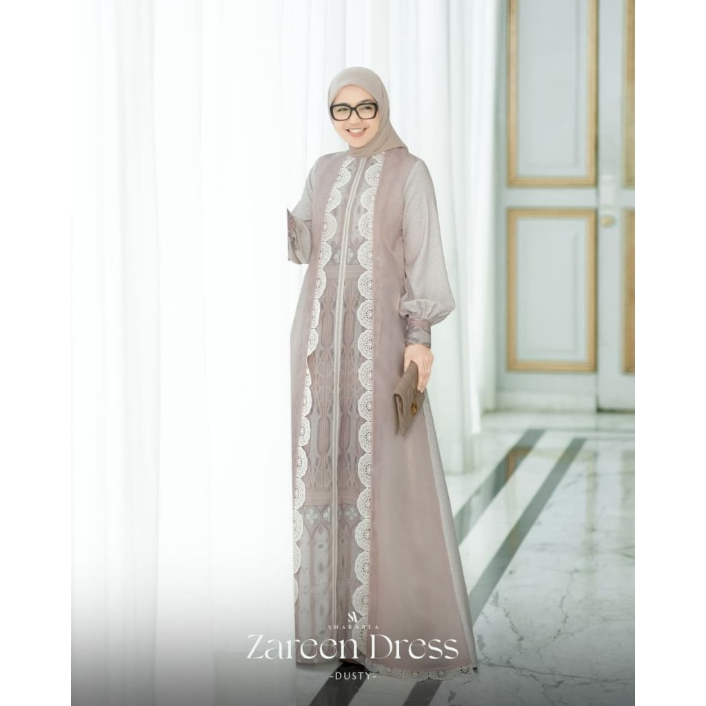 SHARAREA/Zareen dress by Shararea/Dress terbaru/Dress elegant/Dress premium