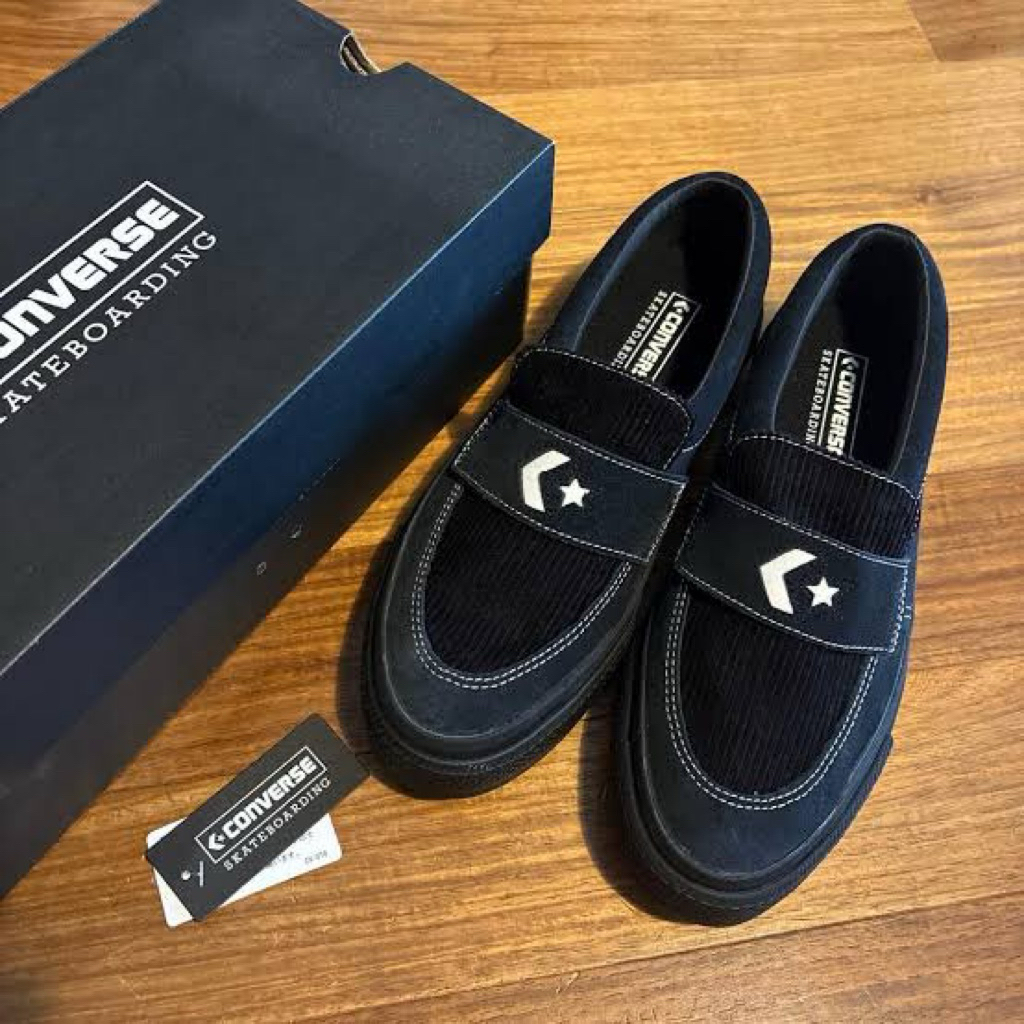 Converse CS Loafer Skateboarding - Black (Hanya Rillis Di Japan)