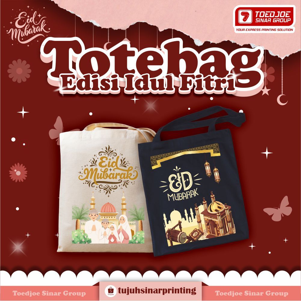 TOTEBAG edisi Idul Fitri FREE TEMPLATE