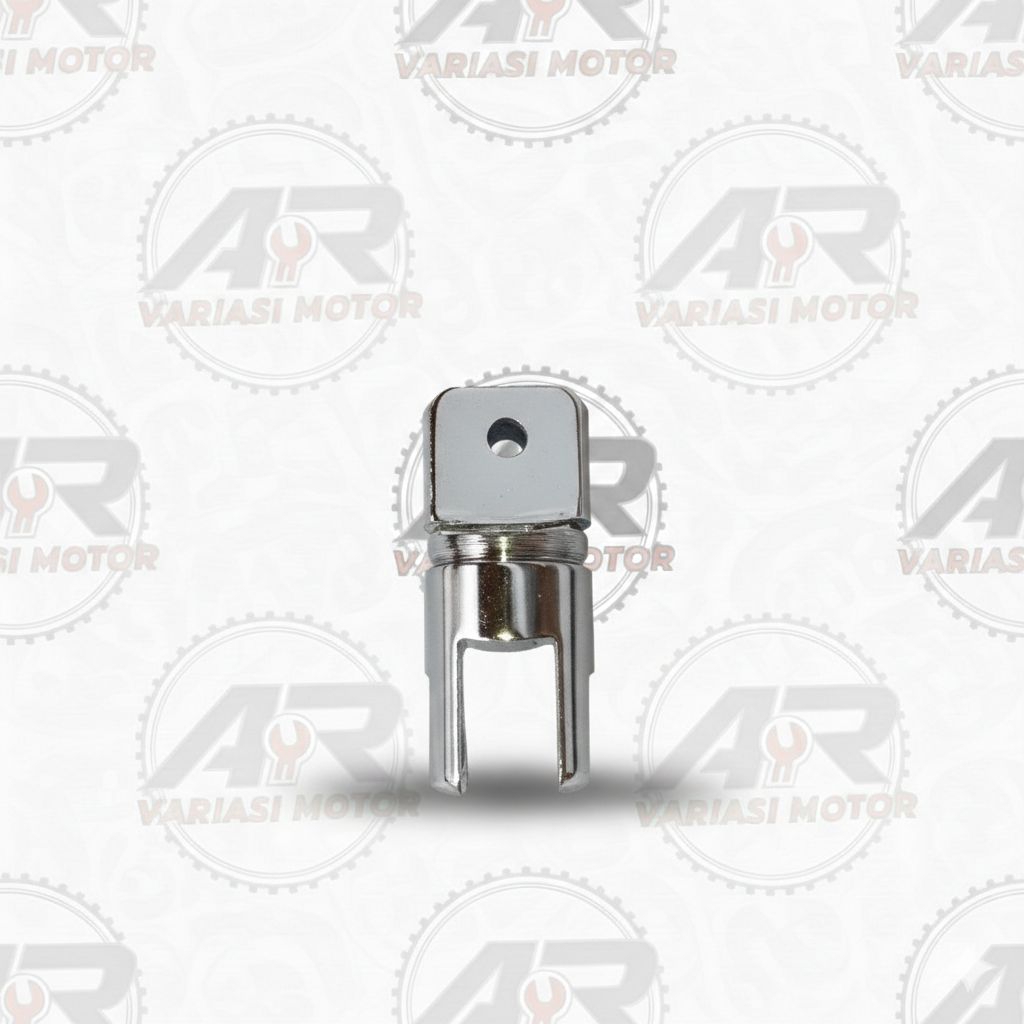 Pangkon Mono Shock Belakang Matic_Dudukan Shock Matic Chrome