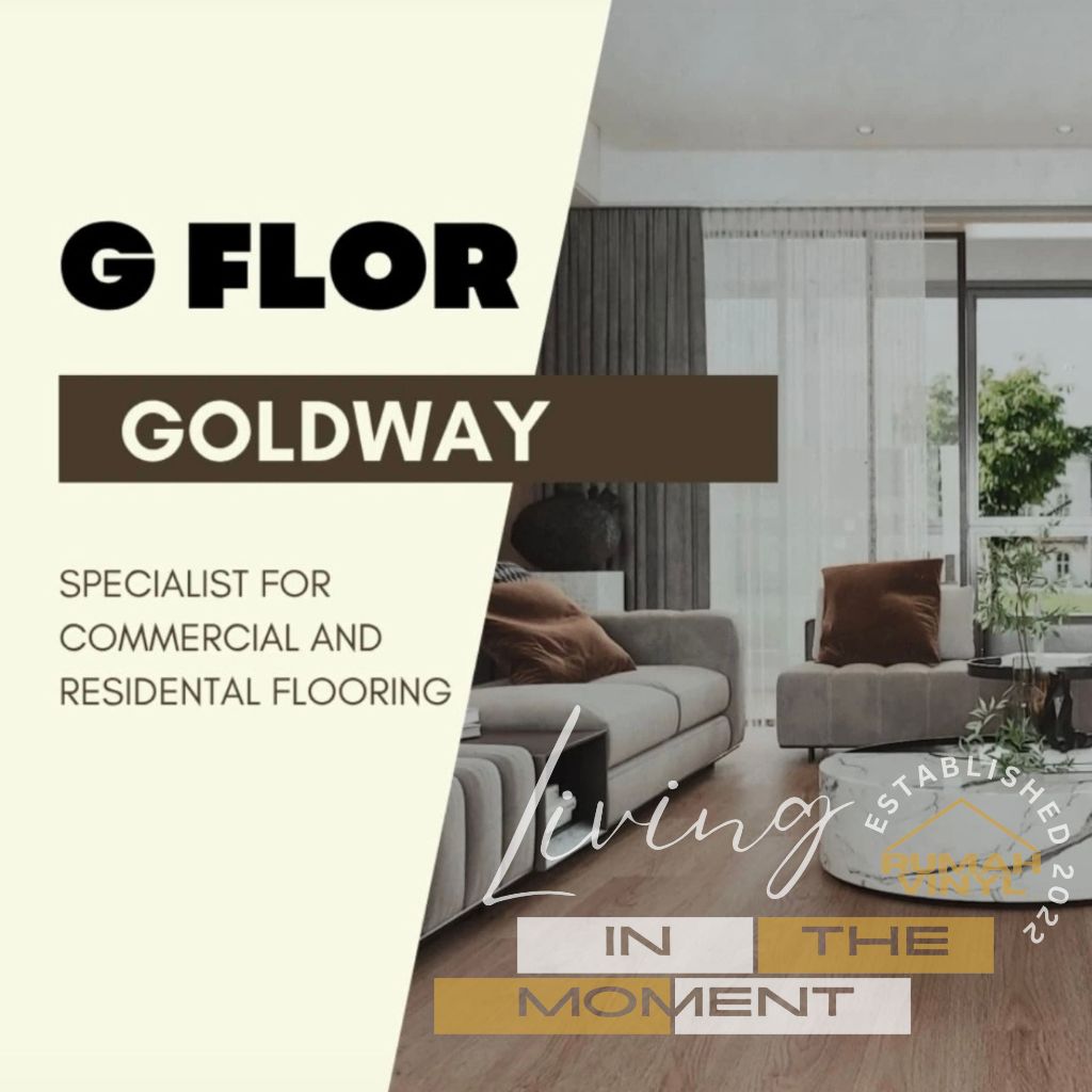 Goldway Vinyl Lantai Roll tebal 1,6mm - Lantai Vinyl Roll LG