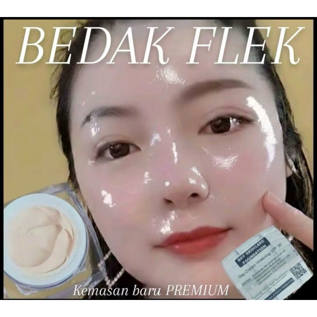 Bedak day cream Flek glowing (Bregtening glow 10gr )