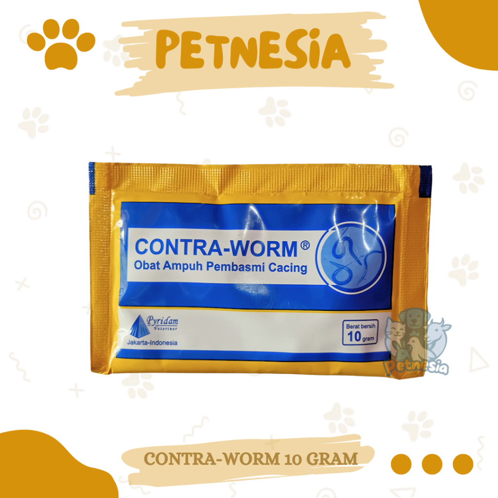 CONTRA-WORM 10 gram – Pembasmi Cacing Ternak