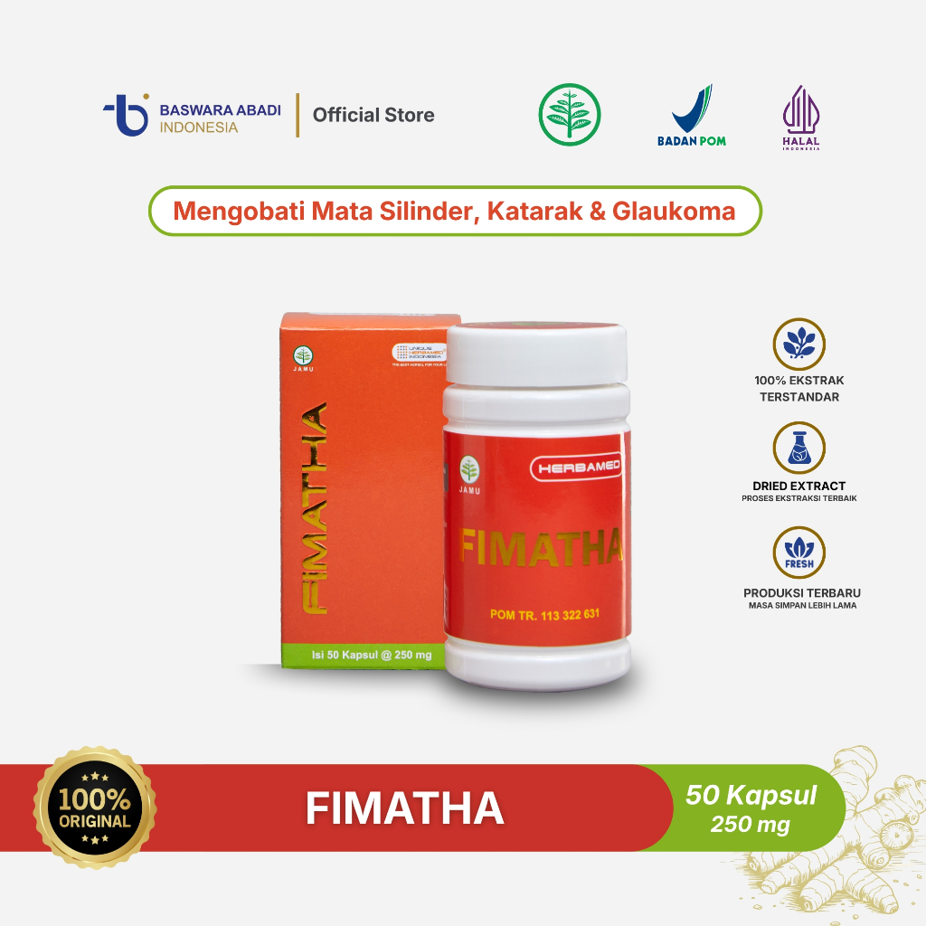 Fimatha - Mengobati Mata Silinder, Katarak & Glaukoma | Obat Mata | Obat Katarak