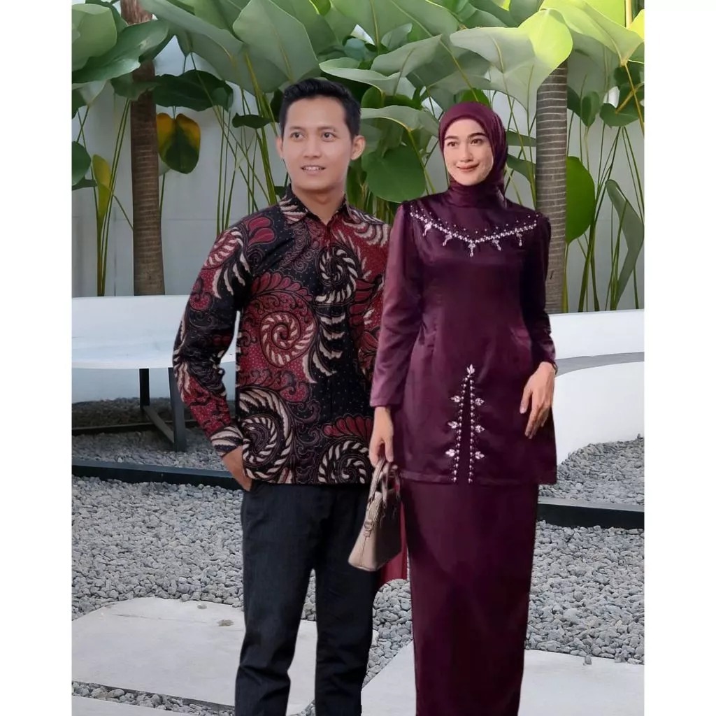 Couple Pasangan Lebaran 2026 | Couple Baju Kondangan | Couple Modern Oneset FAYRA Baju Kurung Melayu