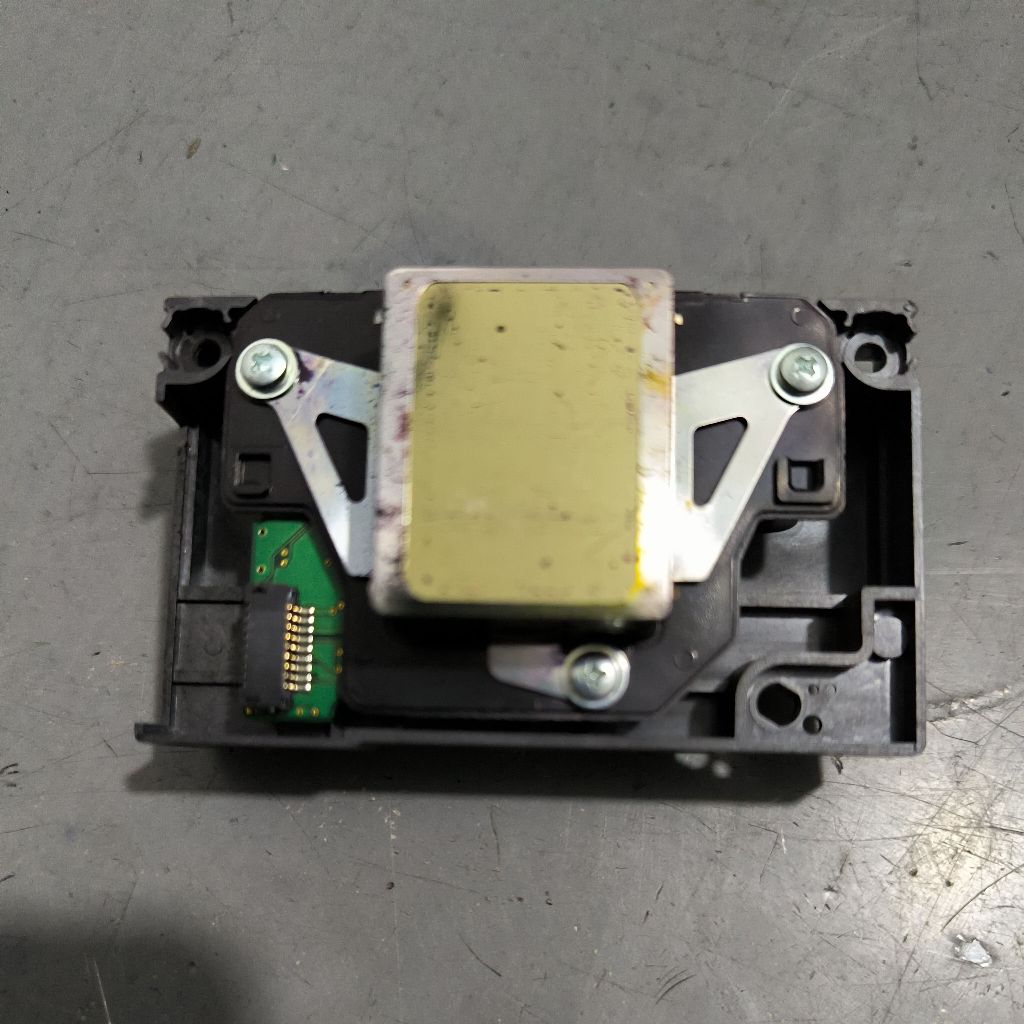 Printhead L1800 R1390 Tester Head Bekas Ready Cacat Epson L1800 Head 6 Warna Printhead Tester