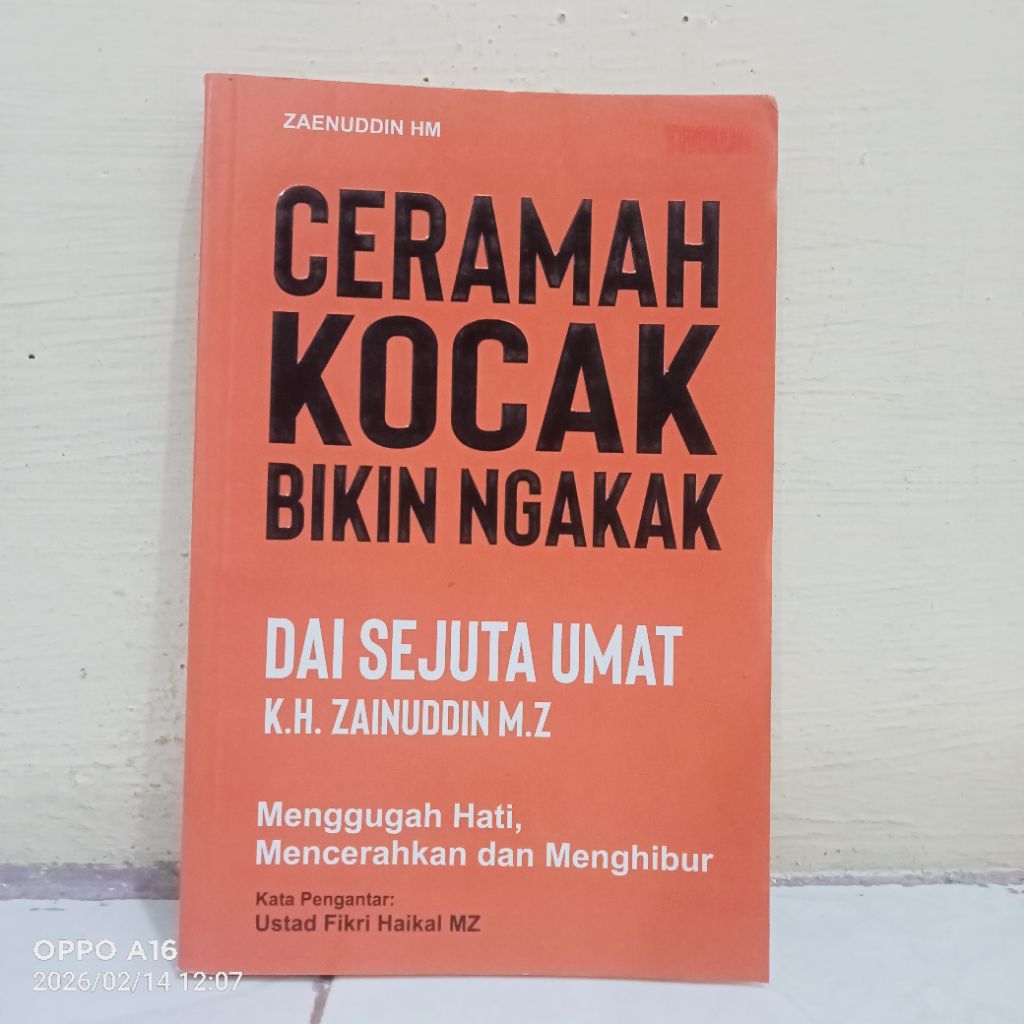 BUKU ORIGINAL CERAMAH KOCAK BIKIN NGAKAK DAI SEJUTA UMMAT