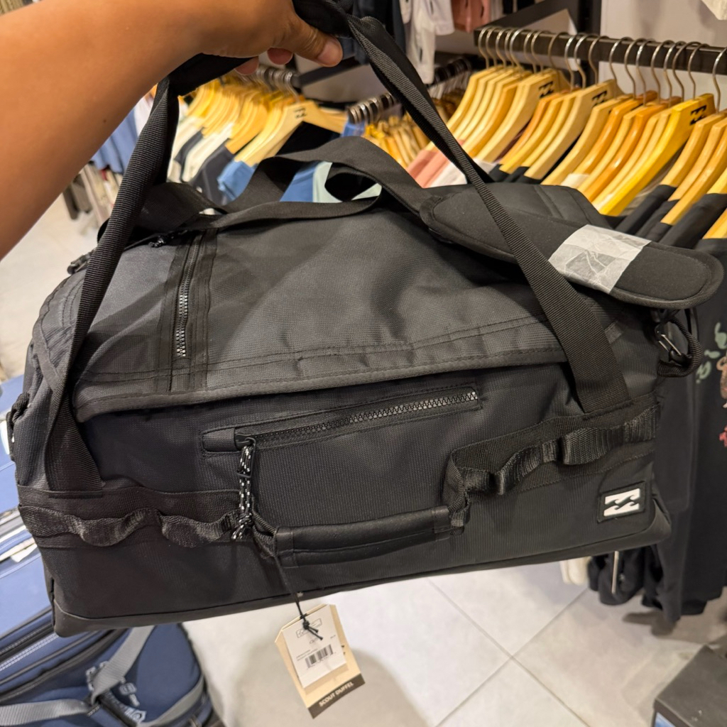 Tas Duffle Billabong Original Scout Duffel Black New