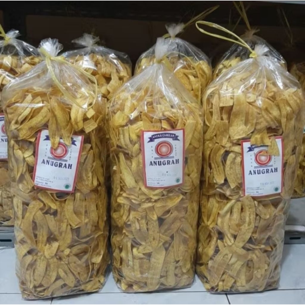 Keripik Pisang Asin Gurih 1kg