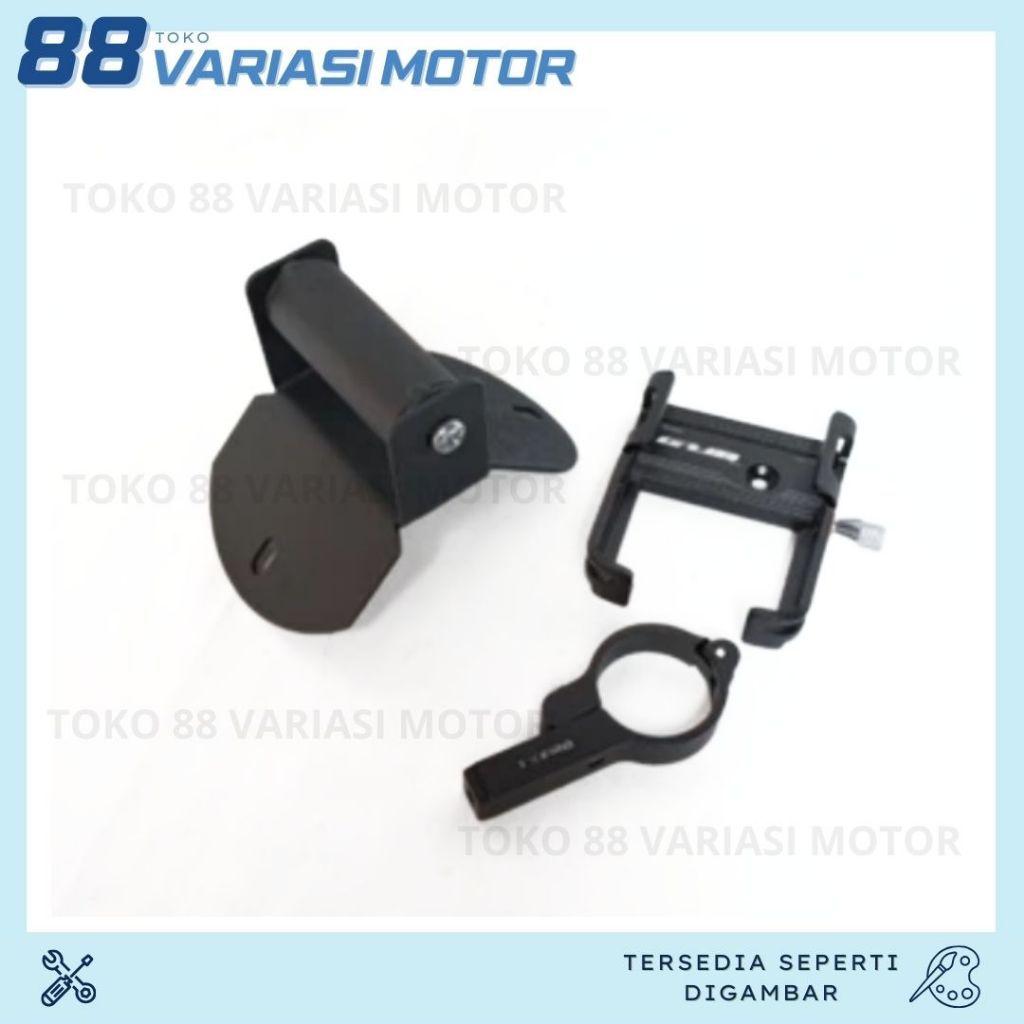 PAKET HOLDER HP BREKET BRACKET GPS HOLDER HP MOTOR YAMAHA NMAX NEW COVER STANG MOTOR NMAX BARU HOLDE