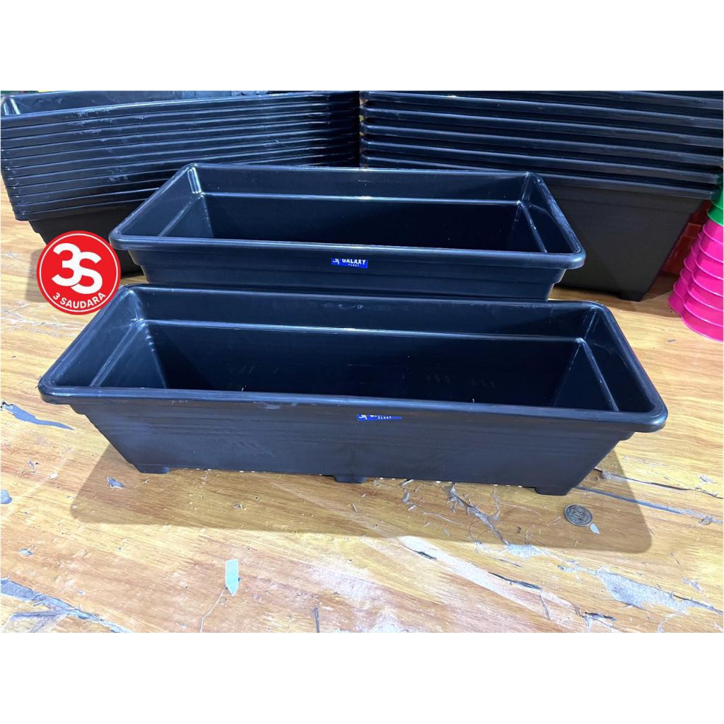 POT PANJANG / POT BUNGA LEBAR / POT TANAMAN PERSEGI PANJANG