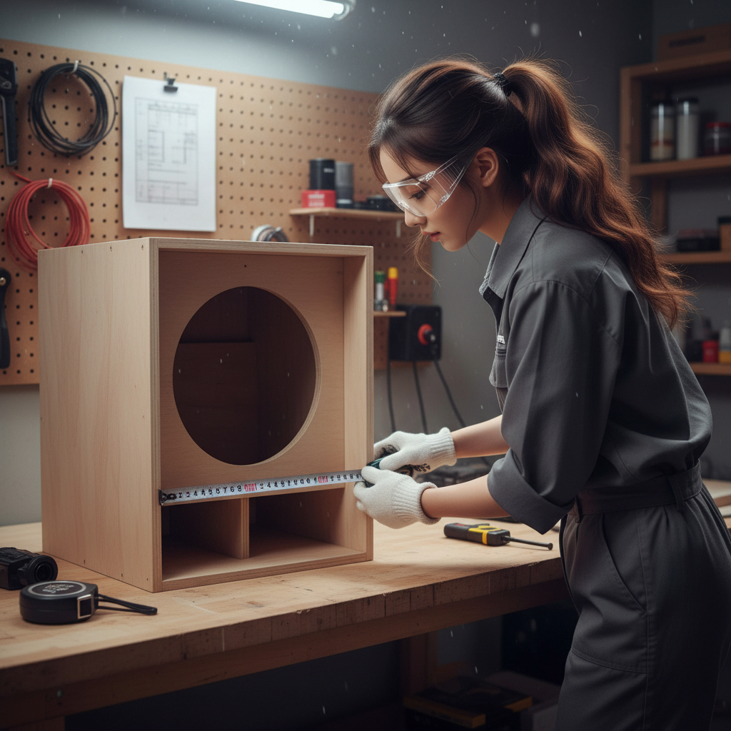 Box Speaker Mini Scoop 8/10/12/15 Inch Bahan Kayu Pilihan Berkualitas