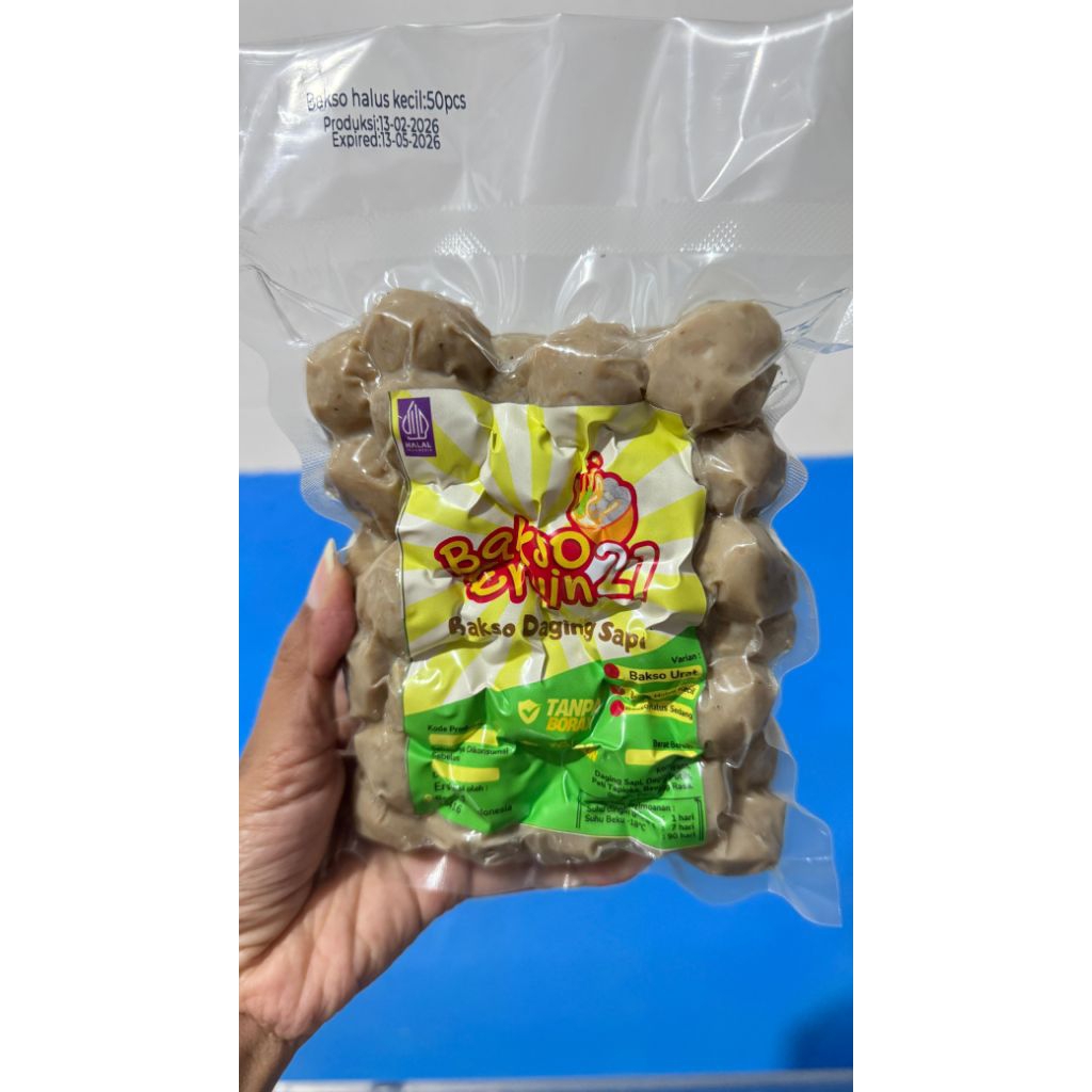 BAKSO SAPI /BAKSO HALUS/Ervin21(kemasan vacum)