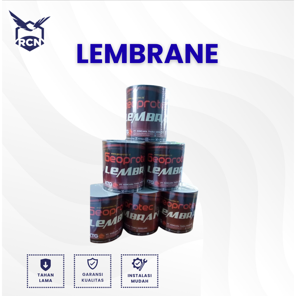 Lakban Geomembrane Merek LEMBRANE