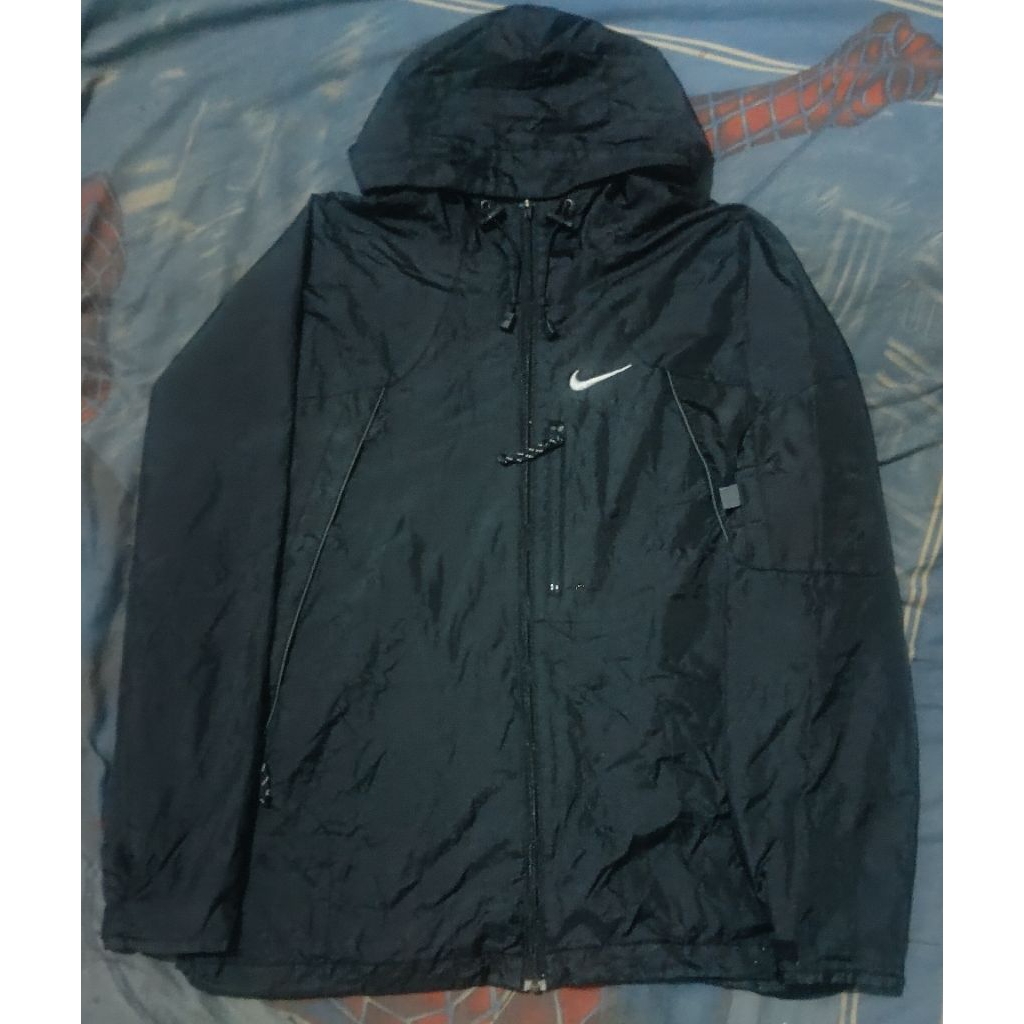 Jaket Outdoor Gorpcore Nike Vintage ECWS Saku Samping Black