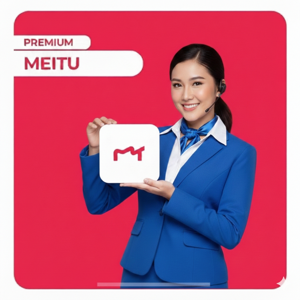 Meitu Pro Premium 7 hari Bergaransi