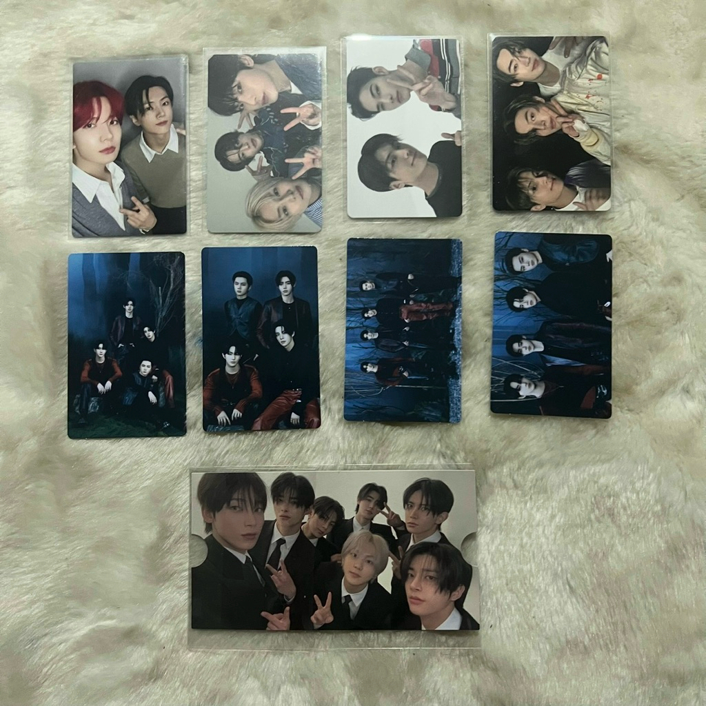 Enhypen Grup Unit Photocard Official Ticket