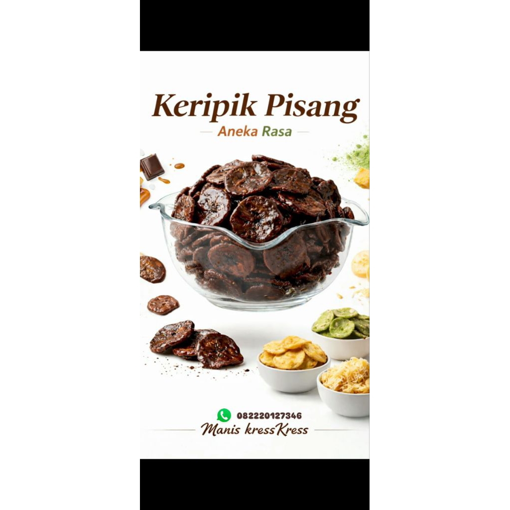 Keripik Pisang Aneka Rasa