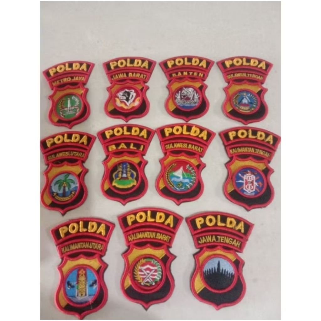 BORDIR LOGO POLDA TIMBUL