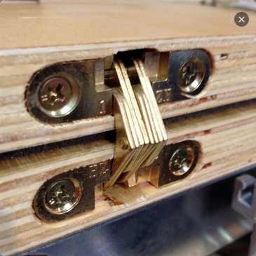 Engsel Cross Hinge Deer Engsel Tanam Kayu Lemari Meja Lipat Furniture