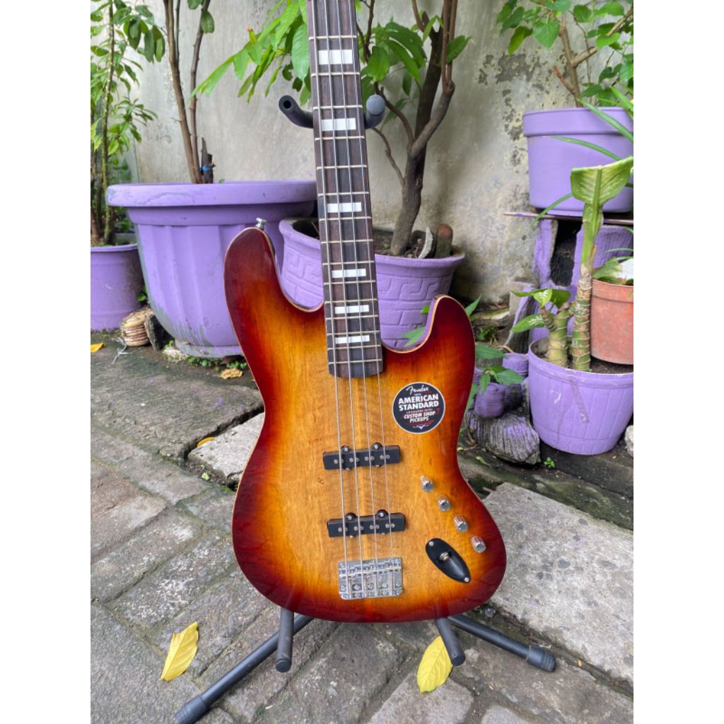 bass fender aerodyne 4st replika (aktif preamp)