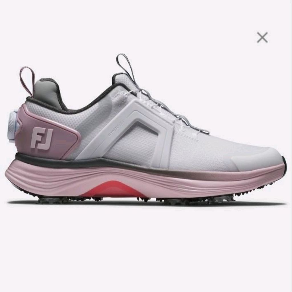 Sepatu Golf Women Footjoy Hyperflex BOA White Pink Original
