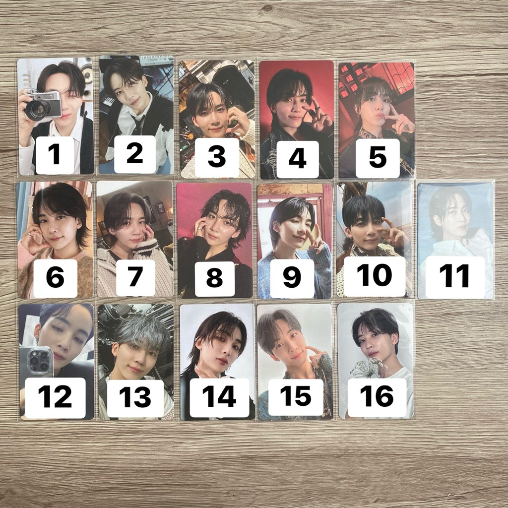 [REPRICE] SEVENTEEN JEONGHAN PHOTOCARD OFFICIAL svt pc scoups choi seungcheol kkuma cimumu cheol its